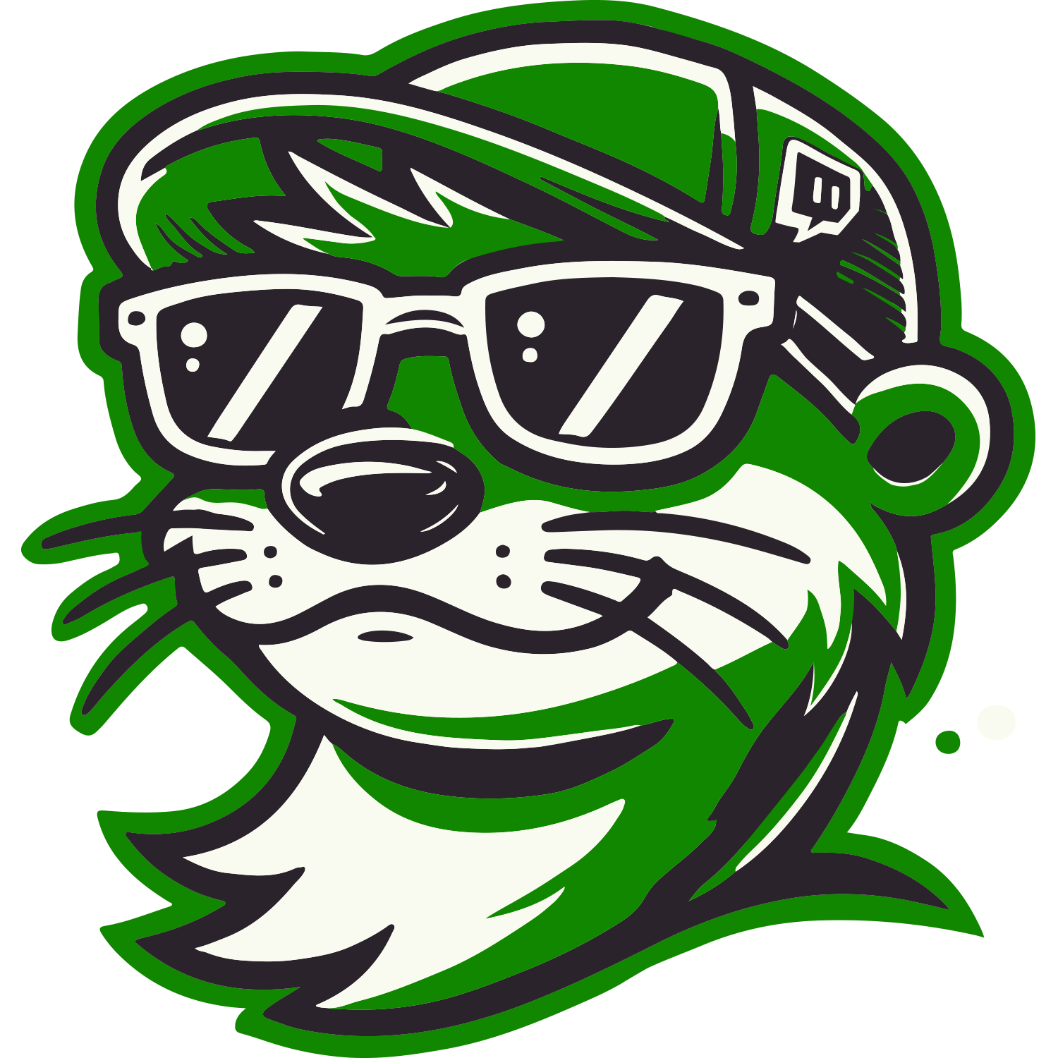 Mascote Lontra Gamerr